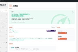 WP Rocket WordPress火箭缓存插件wprocket v3.9.1免授权汉化版