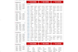 2022亲测帝国cms红色分类目录模板 PHP网址导航源码全开源「独家」