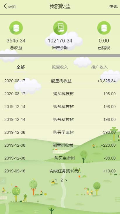 2020亲测新版阿里能量树区块链源码/阿里森林自动挂机赚钱源码-图8